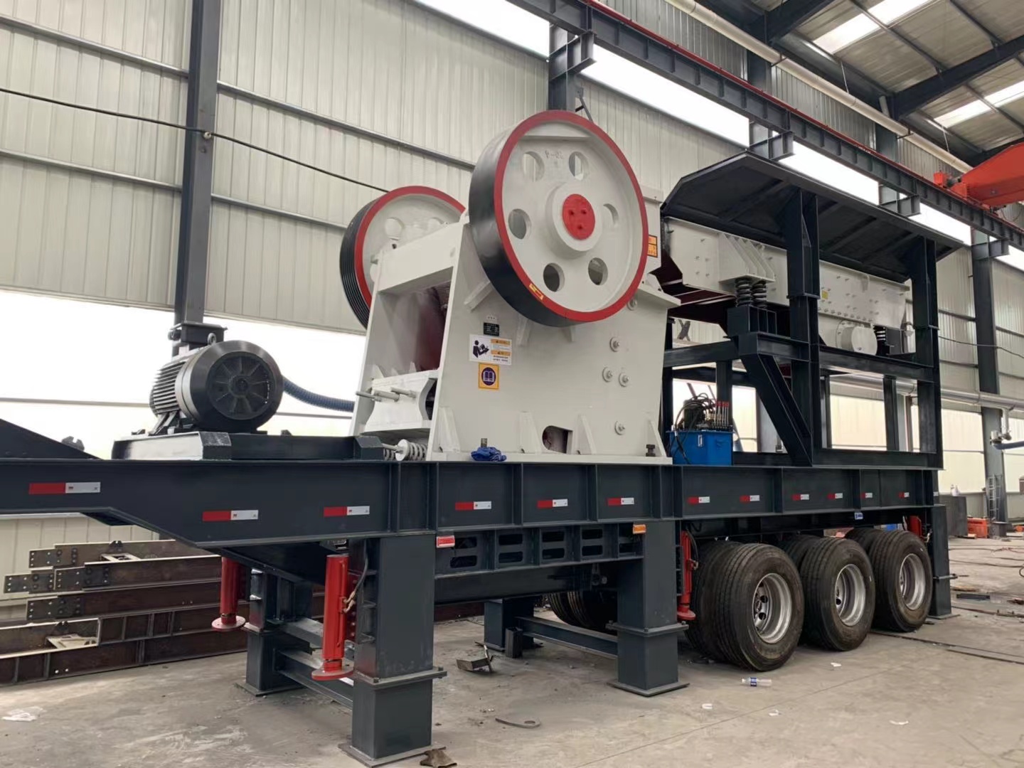 Mobile Jaw Crusher Plant