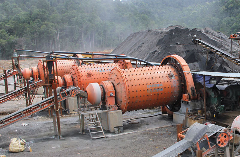 Mingheng Heavy Industry's ball mill production site in Ethiopia